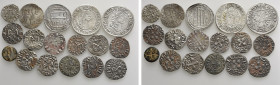 17 Medieval and Modern Coins; Crusaders, France, Hungary etc