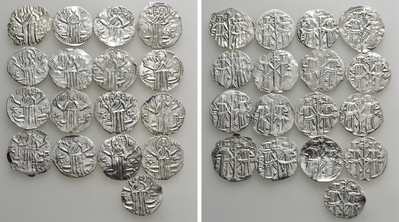 17 Medieval Coins of Bulgaria. 

Obv: .
Rev: .

. 

Condition: See pictur...