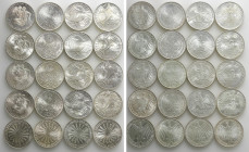 20 x 10 Silver Deutsche Mark Pieces / Federal Republic of Germany