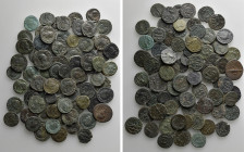 Circa 80 Late Roman Coins