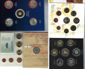 Small Collection of Euro Coins and Euro Coin Sets; San Marino, Andorra (2 coins in set missing); France (Including 1 GOLD medal 1.26 g fine)