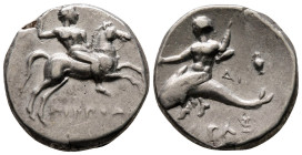 Calabria, Tarentum, 272 - 240 BC, Silver Nomos