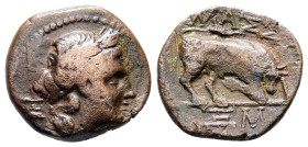 Gaul, Massalia, 100 - 70 BC, AE14