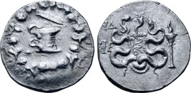 Ionia, Ephesos, 53 - 81 BC, Silver Cistophoric Tetradrachm