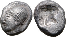 Ionia, Phokaia, 500 - 480 BC, Silver Diobol