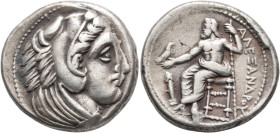 Kings of Macedon, Alexander III, 336 - 323 BC, Silver Tetradrachm of Amphipolis