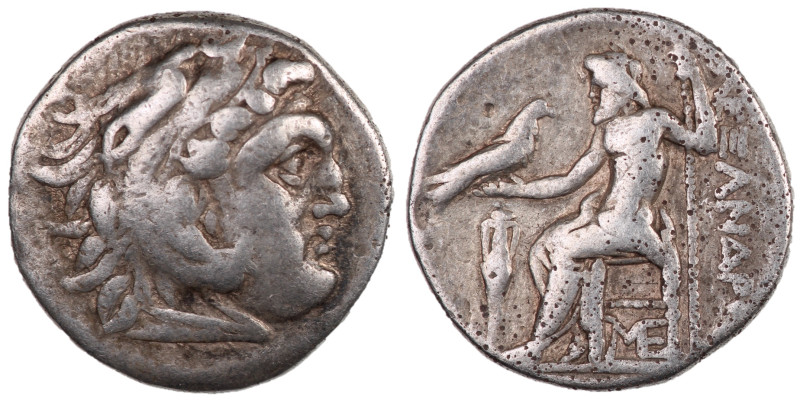 Kings of Macedon, Antigonos I Monophthalmos, 320 - 301 BC
Silver Drachm, Lampsa...