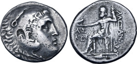 Pamphylia, Aspendos, 187 - 186 BC, Silver Tetradrachm