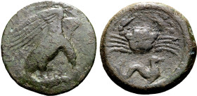 Sicily, Akragas, 425 - 406 BC, Hemilitron