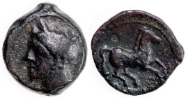 Zeugitana, Carthage, 400 - 350 BC, AE Unit