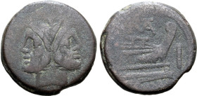 Roman Republic, Matienus, 179 - 170 BC, AE As