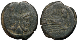 Roman Republic, C. Junius C.f., 149 BC, AE As