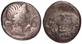 Q. Caecilius Metellus Pius, 81 BC, Silver Denarius with Elephant