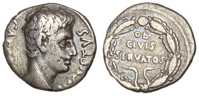 Augustus, 27 BC - 14 AD, Silver Denarius, Spanish Mint