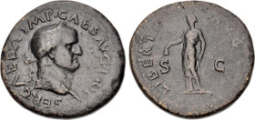 Galba, 68 - 69 AD, Sestertius with Libertas, 35mm