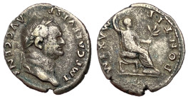Vespasian, 69 - 79 AD, Silver Denarius