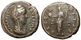 Diva Faustina I, after 141 AD, As with Providentia, Scarce