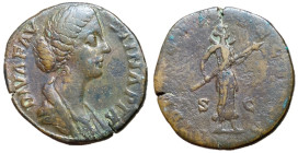 Diva Faustina Jr., after 175 AD, Sestertius