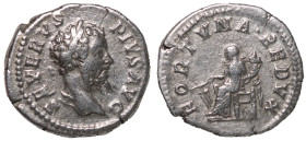 Septimius Severus, 193 - 211 AD, Silver Denarius with Fortuna