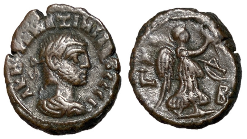 Maximianus, 286 - 305 AD
AE Tetradrachm, Egypt Alexandria Mint, 20mm, 8.62 gram...