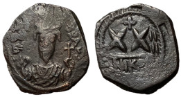 Phocas, 602 - 610 AD, Half Follis of Nicomedia