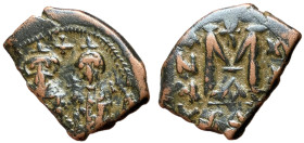 Heraclius, 610 - 641 AD, Follis of Constantinople Mint