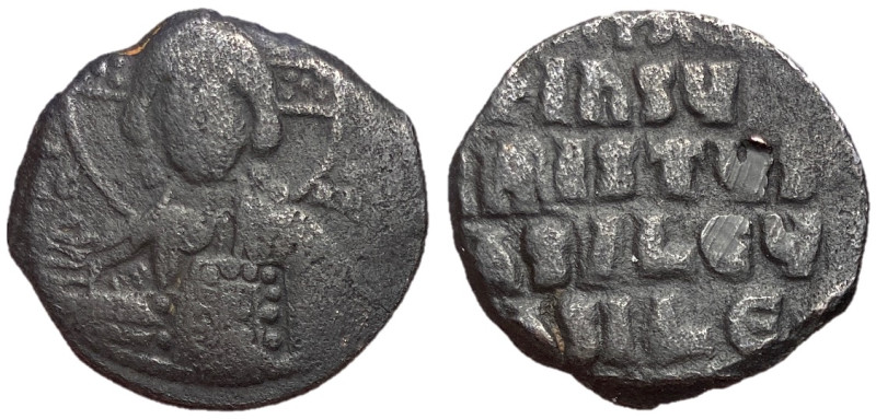 John I, 969 - 976 AD
AE Follis, Anonymous Class A1, 24mm, 4.34 grams
Obverse: ...