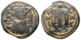 Arab-Byzantine, Abd al-Malik ibn Marwan, 685 - 705 AD, Fals or Follis