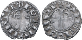 Crusader States, Antioch, Bohemond III, 1163 - 1201 AD, Silver Denier