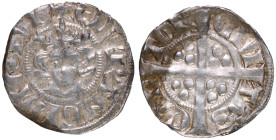 British Plantangenet, Edward I, 1272 - 1307 AD, Silver Penny, Canterbury Mint