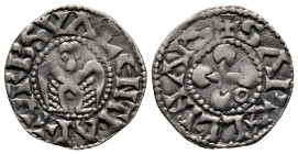 Provincial France, Valence, Anonymous Bishops, 12th Century Silver Denier