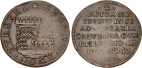 Seven Netherlands, 1581 - 1795, AE Jeton, 29mm
