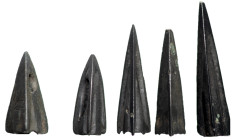 Scythians, 8th - 4th Centuries BC, Lot of 5 Arrowpoints