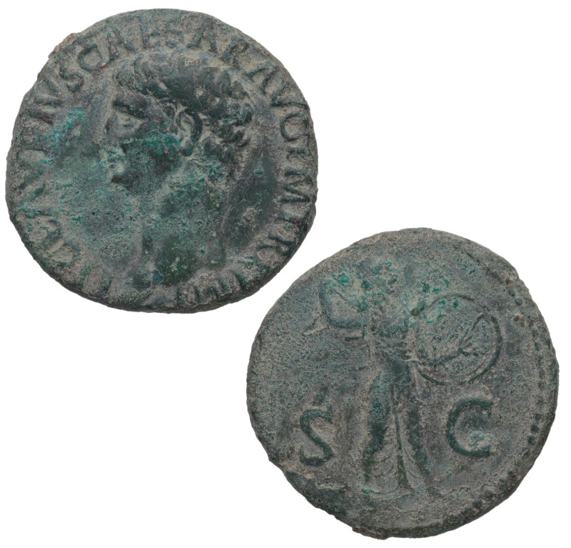 41 – 54 d C. Claudio I (41-54). Roma. As. Ae. 12,49 g. TI CLAVDIVS CAESAR AVG P ...
