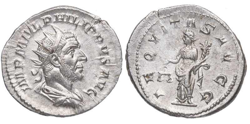 244-249 d.C. Filipo I el Árabe (244-249 dC). Roma. Antoniniano. Ve. 4,00 g. IMP ...