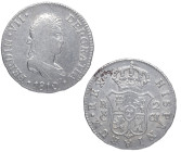 1810. Fernando VII (1808-1833). Cádiz. 2 reales. CI. A&C 723. Ag. 6,18 g. EBC-. Est.50.