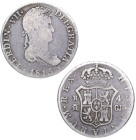1815. Fernando VII (1808-1833). Madrid. 4 reales. GJ. A&C 1081. Ag. 13,16 g. BC+/MBC-. Est.70.