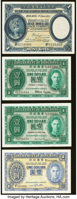 Hong Kong Group Lot of 4 Examples Fine-About Uncirculated. HID09801242017 © 2022...