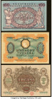Ukraine Group Lot of 3 Examples About Uncirculated-Crisp Uncirculated. A pinhole is present in the lower left corner of the 100 Hryven example. HID098...