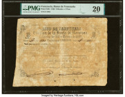 Venezuela Banco de Venezuela 8 Reales = 1 Peso 1.3.1862 Pick S251 PMG Very Fine 20. Stains and holes are noted. HID09801242017 © 2022 Heritage Auction...