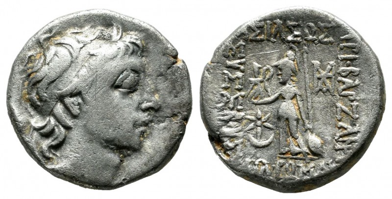 Kings of Cappadocia. Ariobarzanes III Eusebes Philoromaios, 52-42 BC. AR Drachm ...