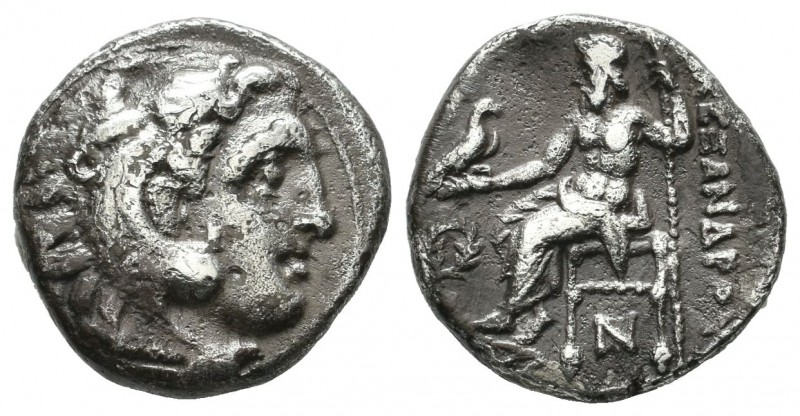 Kings of Macedon. Alexander III "the Great", circa 310-301 BC. AR Drachm (15mm, ...