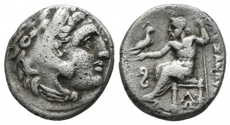 Kings of Macedon. Alexander III "the Great", circa 323-317 BC. AR Drachm (15mm, ...