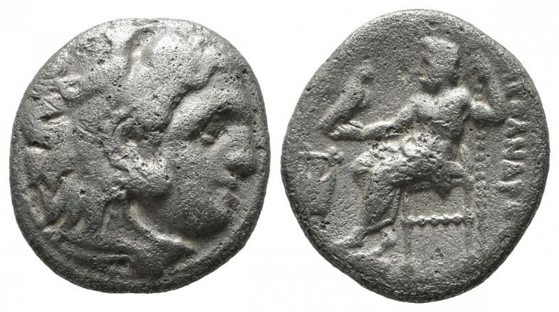 Kings of Macedon. Philip III Arrhidaeus, circa 323-317 BC. AR Drachm (15mm, 4.12...