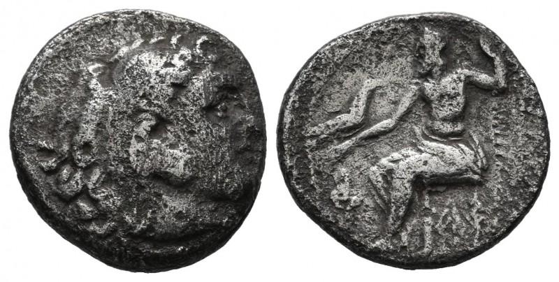 Kings of Macedon. Uncertain mint. Alexander III "the Great" 336-323 BC. AR Drach...