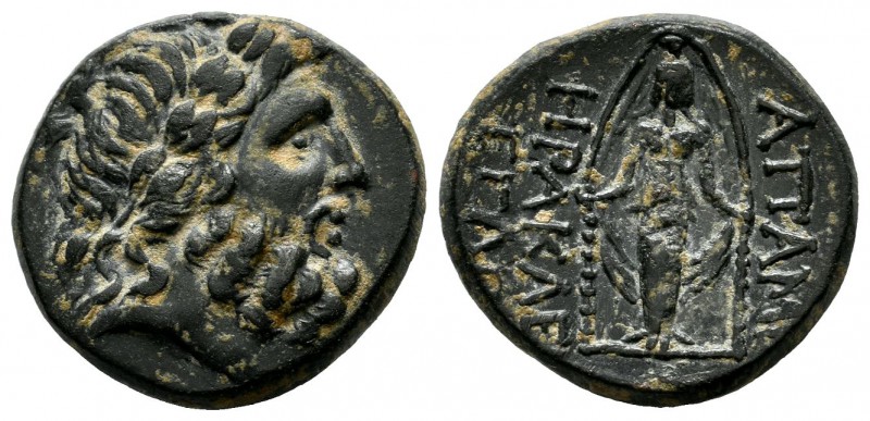 Phrygia, Apameia. Circa 100-50 BC. AE (19mm, 5.46g). Herakle-, and Eglo-, magist...