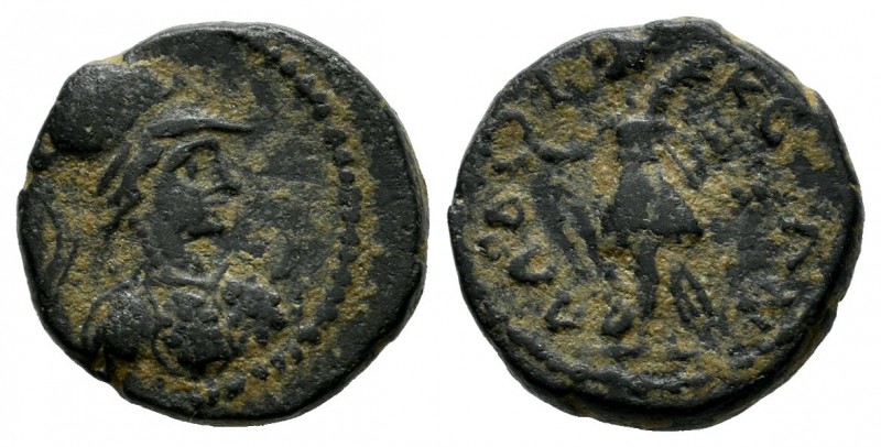 Phrygia, Laodikeia. Pseudo-autonomous, ca. 1st. century AD. AE (13mm, 2.61g). He...