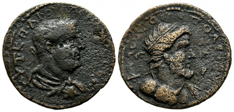 Cilicia, Flaviopolis-Flavias. Valerian I. AD.253-260. AE (28mm, 10.46g). Dated C...