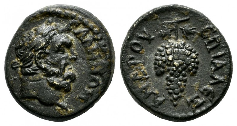 Lydia, Sala. Pseudo-autonomous. Time of Trajan (98-117). AE (15mm, 2.50g). Alexa...