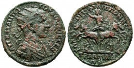 Lydia, Tralles. Gordian III. 238-244 AD. AE (35mm, 24.19g). M Cl Philippos (son of?) Kentaurianus (president of the college of the grammateis), magist...